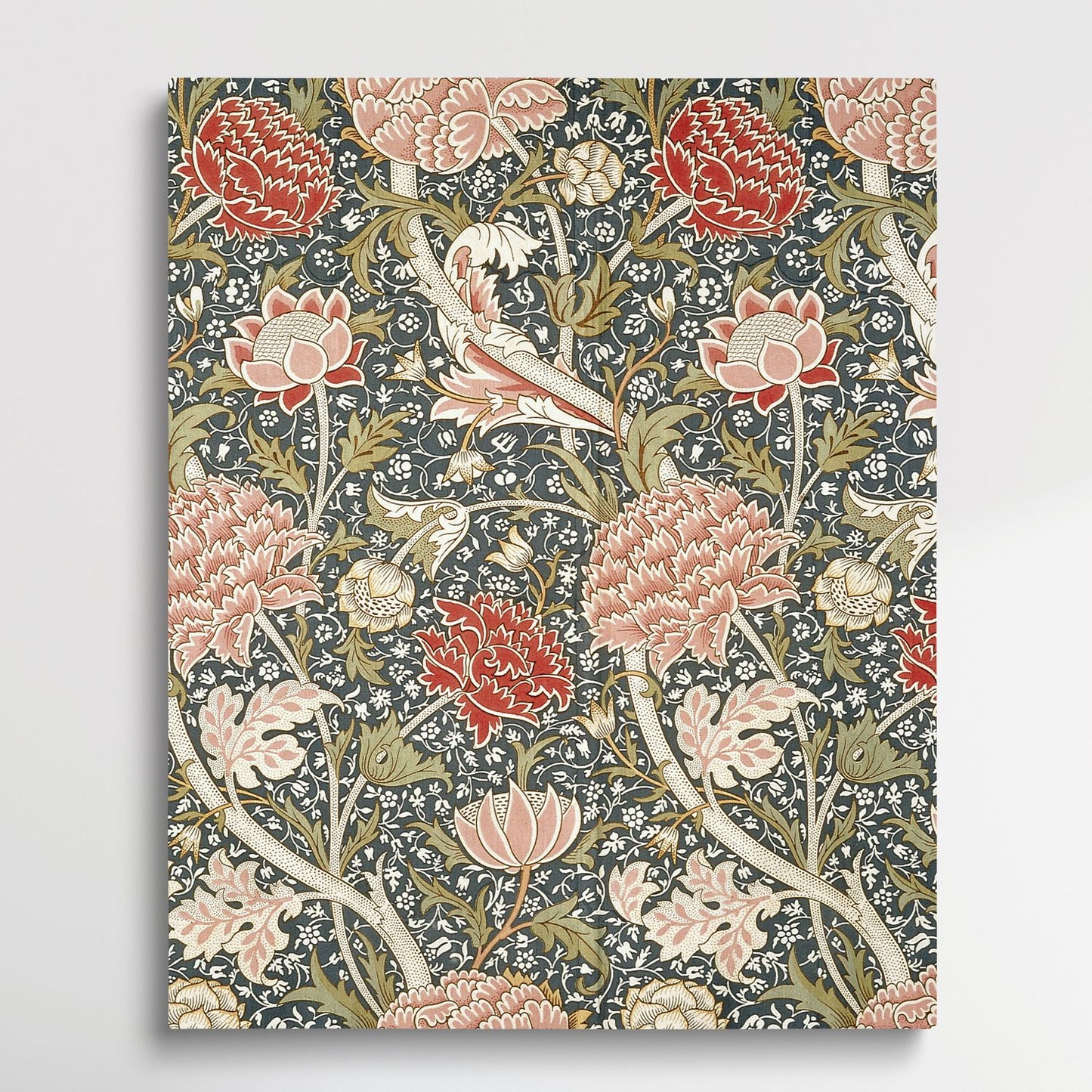 Flower Pattern - Paint by Numbers by William Morris