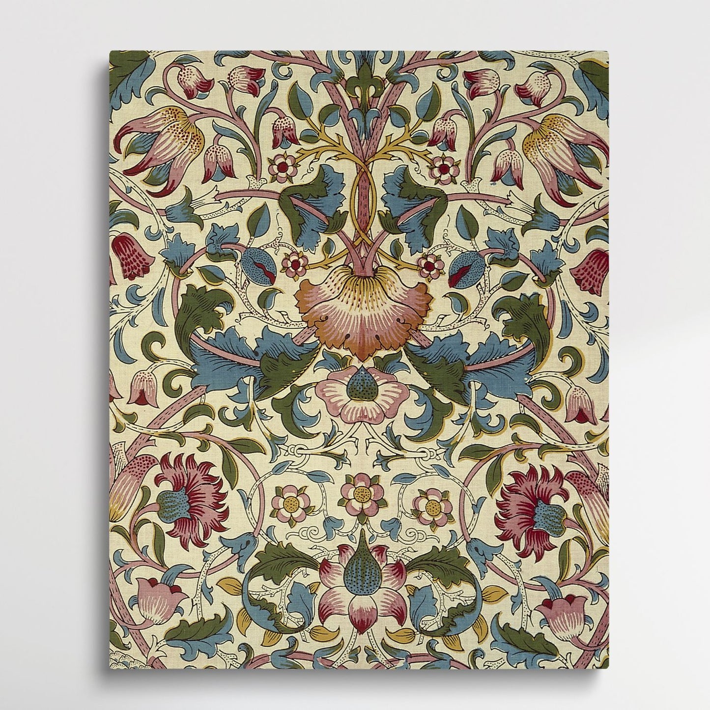 Flower Pattern - Paint by Numbers by William Morris