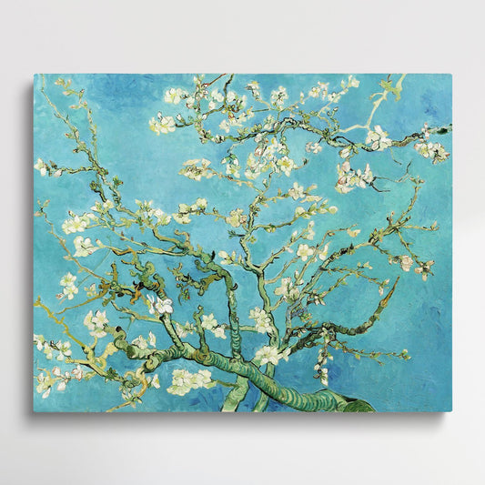 Branches with Almond Blossom - Paint by Numbers by Van Gogh