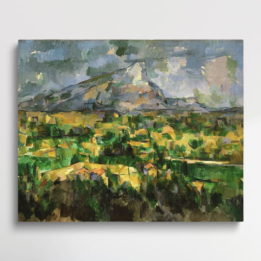 Cote du Galet at Pontoise - Paint by Numbers by Paul Cezanne