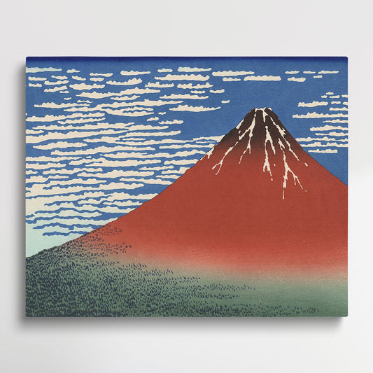 Fine Wind, Clear Weather - Paint by Numbers by Ukiyo-e