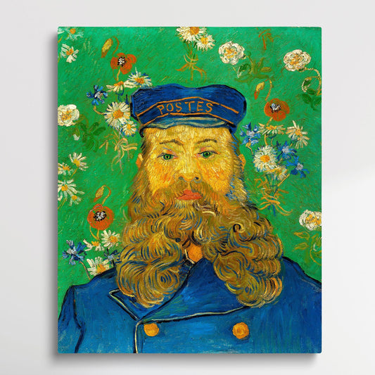 Portrait of the Postman Joseph Roulin - Paint by Numbers by Van Gogh