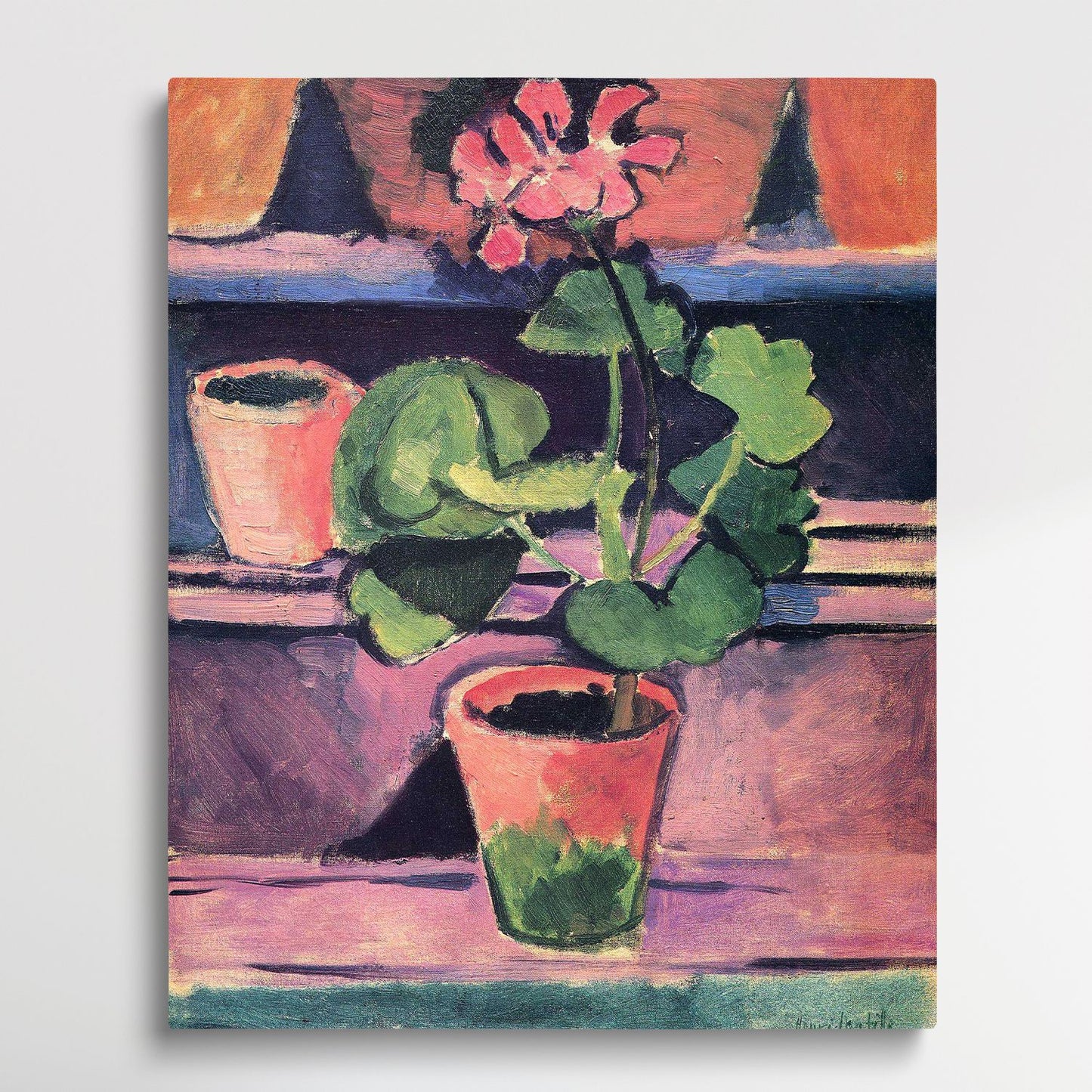 Still Life With Flower - Paint by Numbers by Henri Matisse