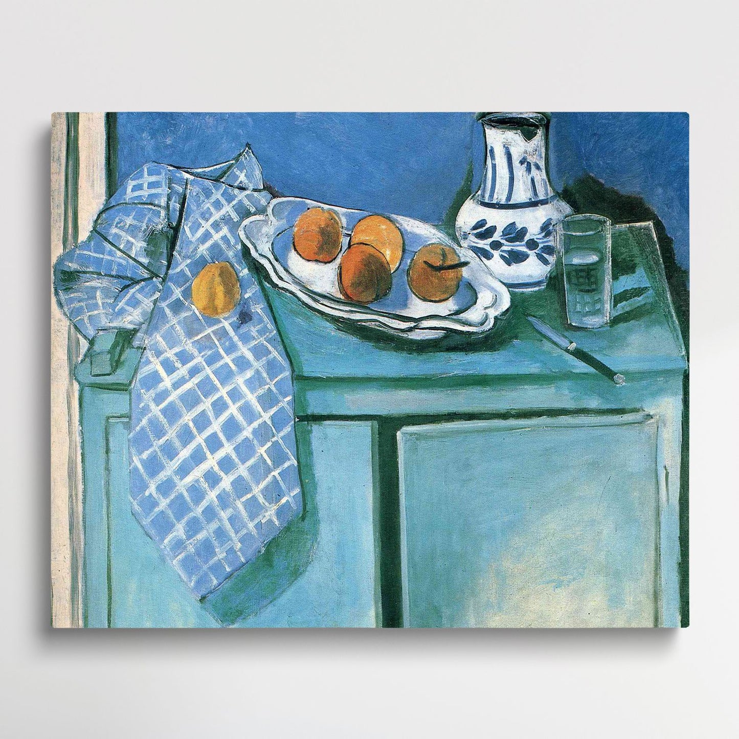 Still Life with Green Sideboard - Paint by Numbers by Henri Matisse