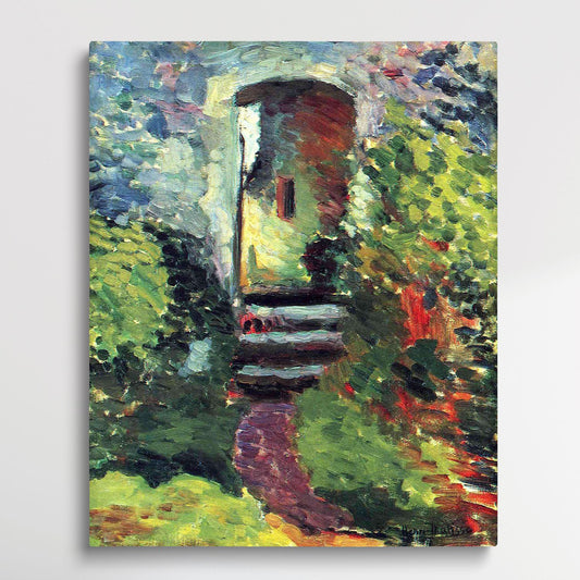 The Little Gate of the Old Mill - Paint by Numbers by Henri Matisse