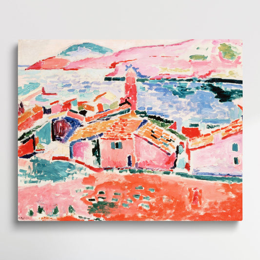 View of Collioure - Paint by Numbers by Henri Matisse